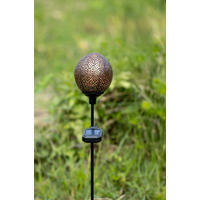 SOLARLAMPEN Orientalisch - stilvolles Set mit hängenden und steckbaren Varianten für stimmungsvolle Abende im Garten - Weiß, Kunststoff (10.5/10.5/75cm) - Northpoint