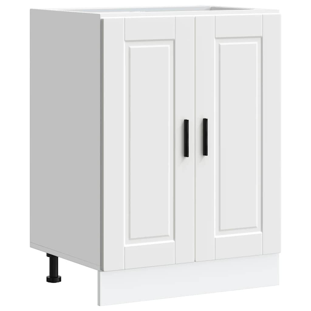 KÜCHENUNTERSCHRANK Porto Weiss Holzwerkstoff - Weiß, Holzwerkstoff (46/81.5/60cm) - vidaXL