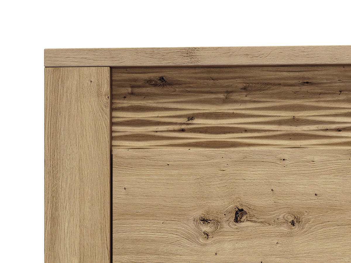 HIGHBOARD Artis Artisan Eiche 92 / 40 / 140cm - Eiche Artisan/Braun, Holz/Holzwerkstoff (92/140/40cm) - Feldmann-Wohnen