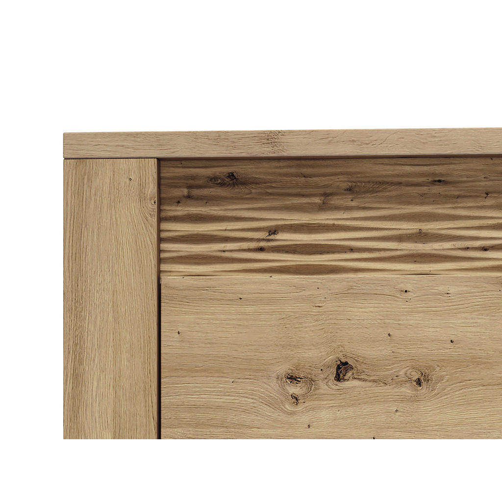 Thumbnail - Feldmann-Wohnen Kommode, Braun, Holz, 2 Fächer, 4 Schubladen, Rechteckig, 138x94x40 cm, Wohnzimmer, Kommoden & Sideboard...