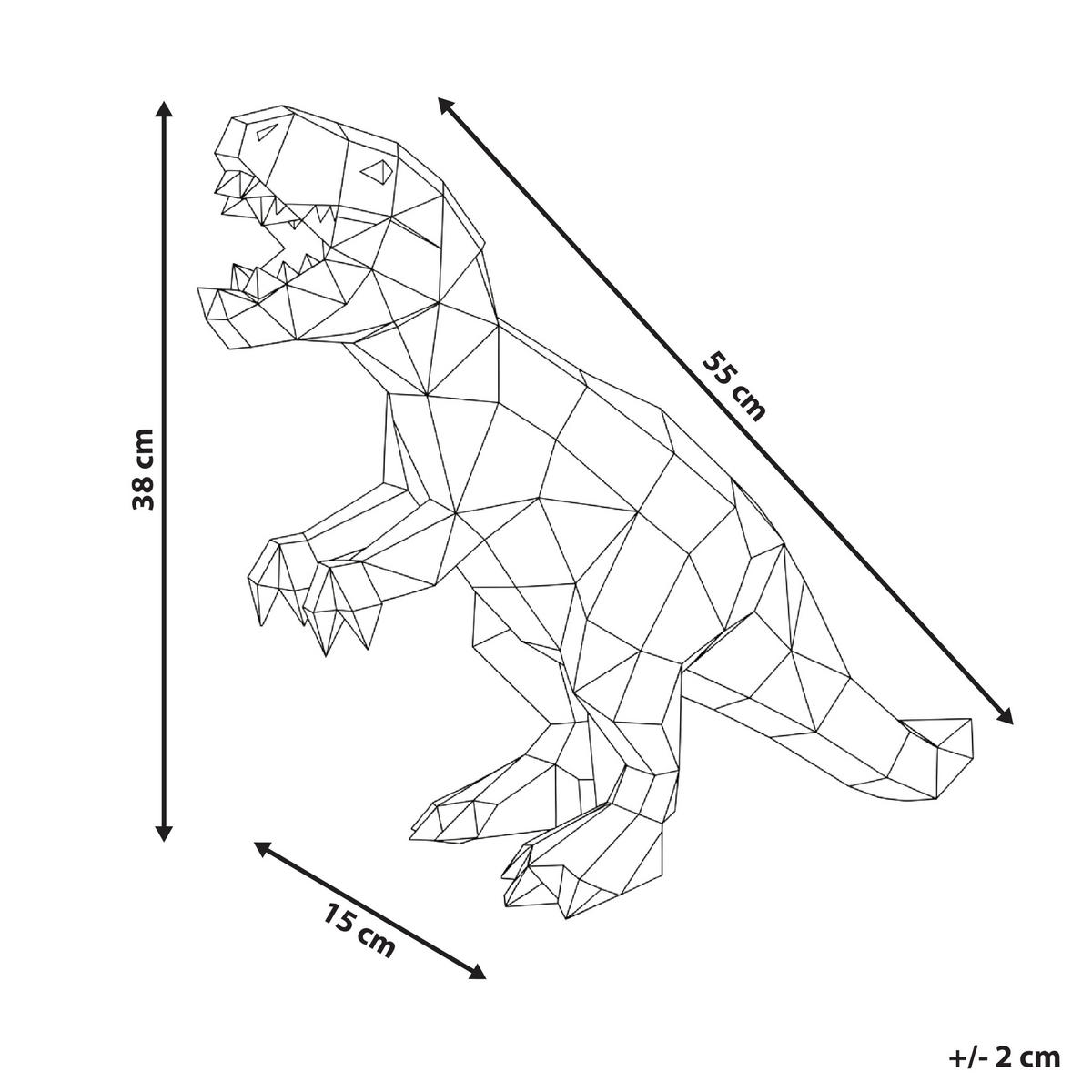 LED-DEKORATION Dinosaurier Bunt Tarjanex - Multicolor, Kunststoff (55/15/38cm) - Beliani