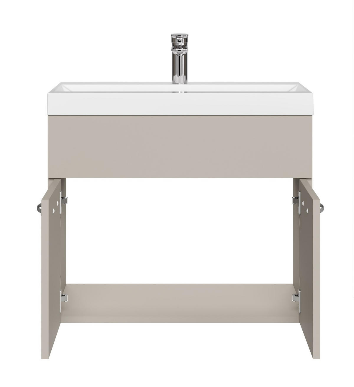 BADMÖBEL-SET Montreal 2 Teile Cashmere - 60 x 35 x 51 cm - Kaschmir, Holz (60/51/35cm) - Badplaats