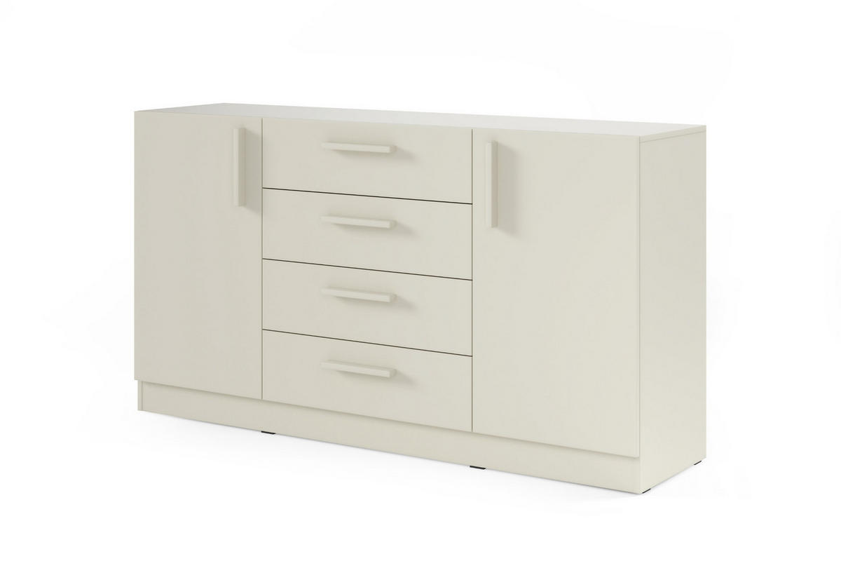 KOMMODE BRISSO BRK1 155,5/85/40 cm in Kaschmir - Kaschmir, Holzwerkstoff (156/85/40cm) - Deine Möbel 24