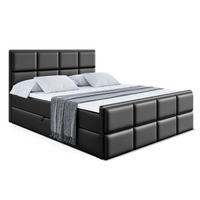 BOXBETT NOVA-Z - 200 x 200 - H3 - Schwarz Hochglanz - Schwarz Hochglanz, Holzwerkstoff (200/200cm) - ALTDECOR