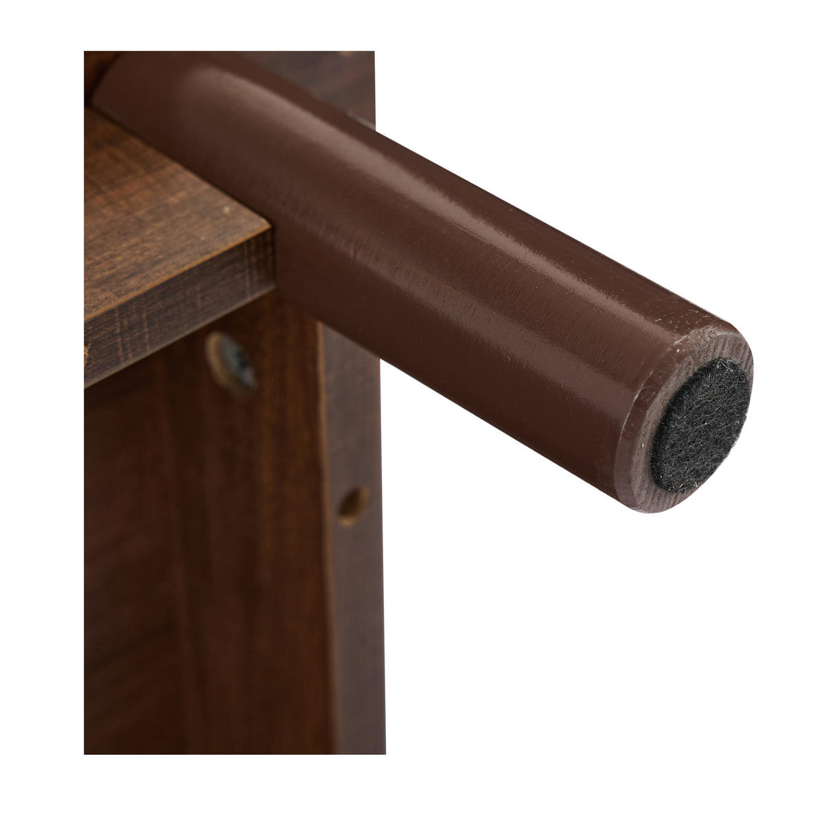 LOWBOARD 180/35/44 cm Braun aus Holzwerkstoff mit Rattantüren und Kabelmanagement - Rotbraun, Holzwerkstoff (35/44/180cm) - OKMYHOME