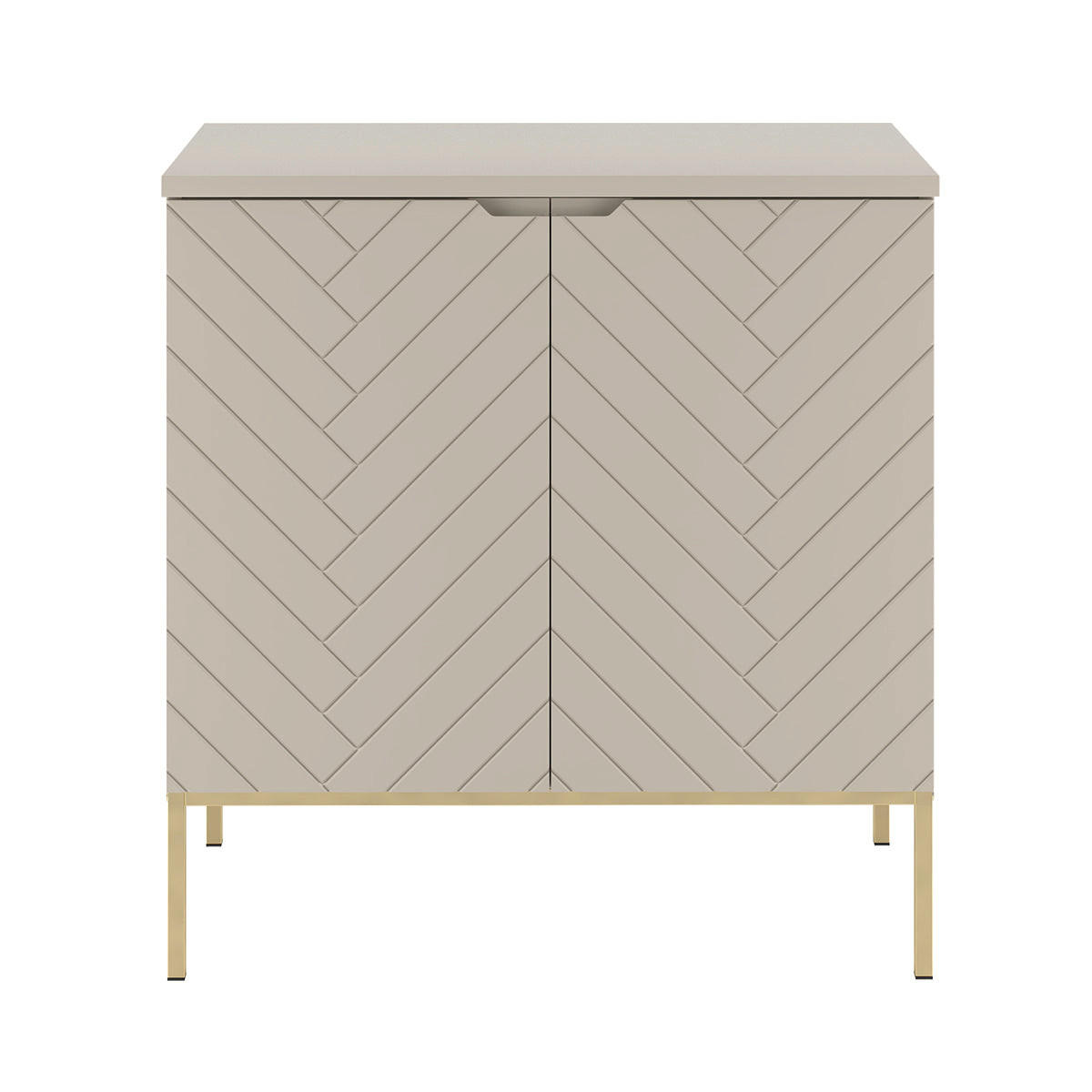 SKRINKA POD UMÝVADLO 80.6cm Daria Kašmír - béžová, kompozitné drevo (80.6/84.2/46.5cm) - Petits-meubles