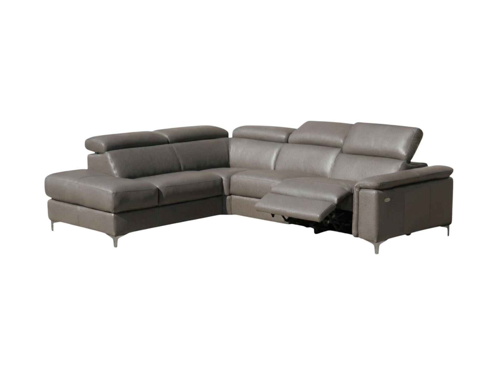 XXXLutz Ecksofa Greige 224x81x271 cm