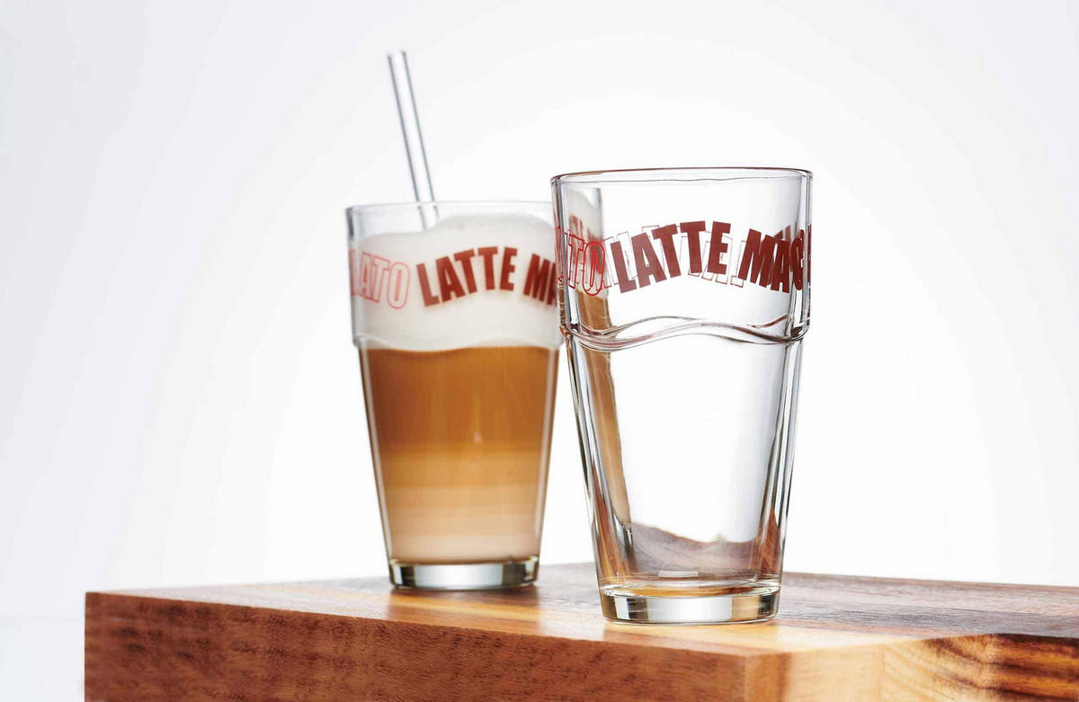 LATTE MACCHIATO GLÄSER Figaro transparent 320 ml 6er Set - Transparent, Glas (0.32L) - Ritzenhoff Breker