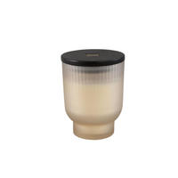 DUFTKERZE Elements Beige 10/10/12.5cm - Beige, Glas (12.5cm) - PTMD Collection