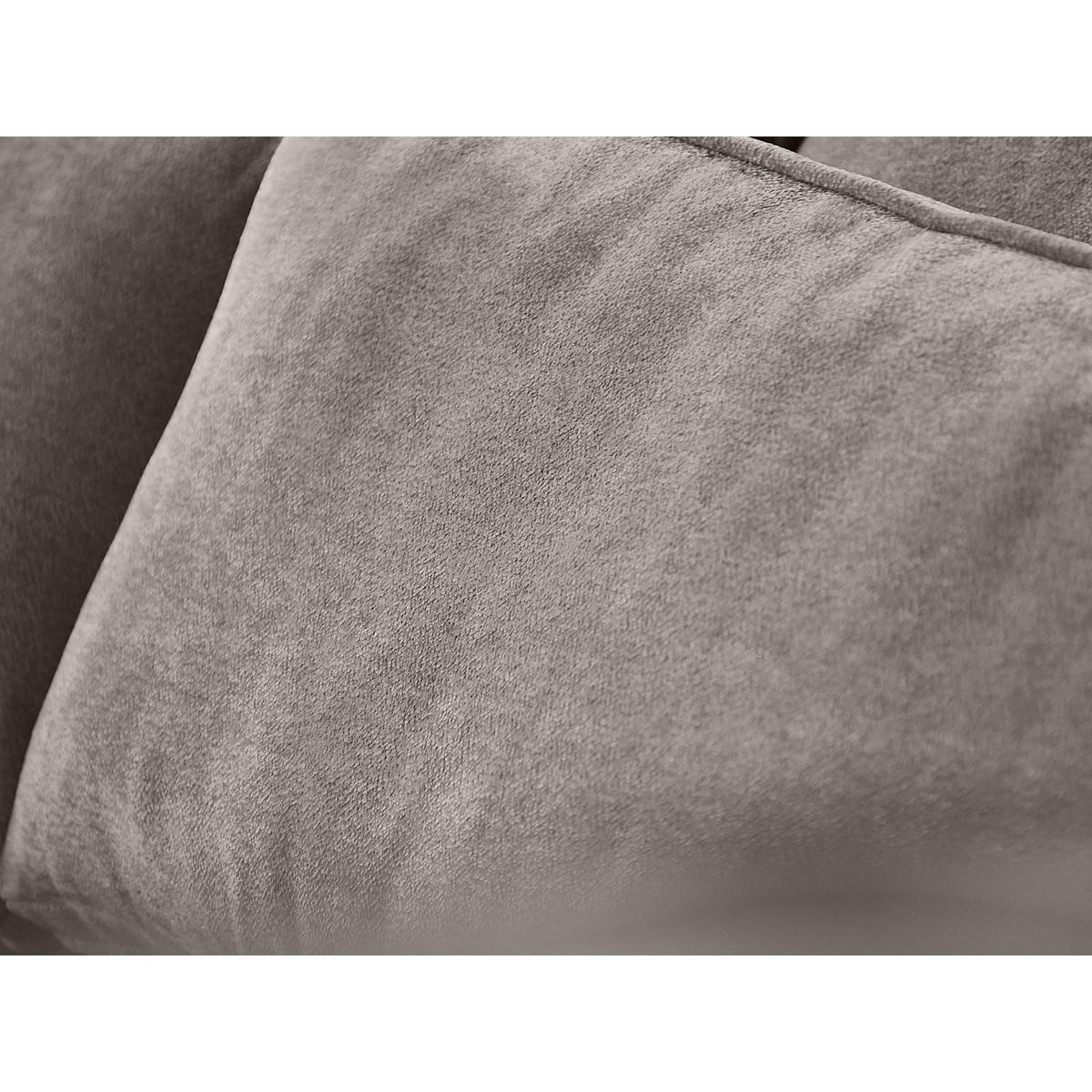 ECKSOFA Parma ohne Schlaffunktion cappuccino rechts - Schwarz/Cappuccino, Textil (314/224cm) - Beautysofa