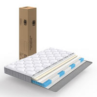 TASCHENFEDERKERNMATRATZE 7-Zonen-System, Härtegrad H3, für Schlafsofas und Klappbetten, 140/200/10 cm - Weiß, Metall (140/200cm) - Rolipo