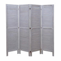 PARAVENT Grau - Grau, Holz (162/170/2cm) - MCW