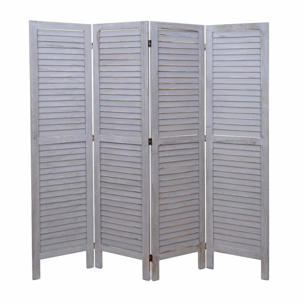 PARAVENT Grau - Grau, Holz (162/170/2cm) - MCW