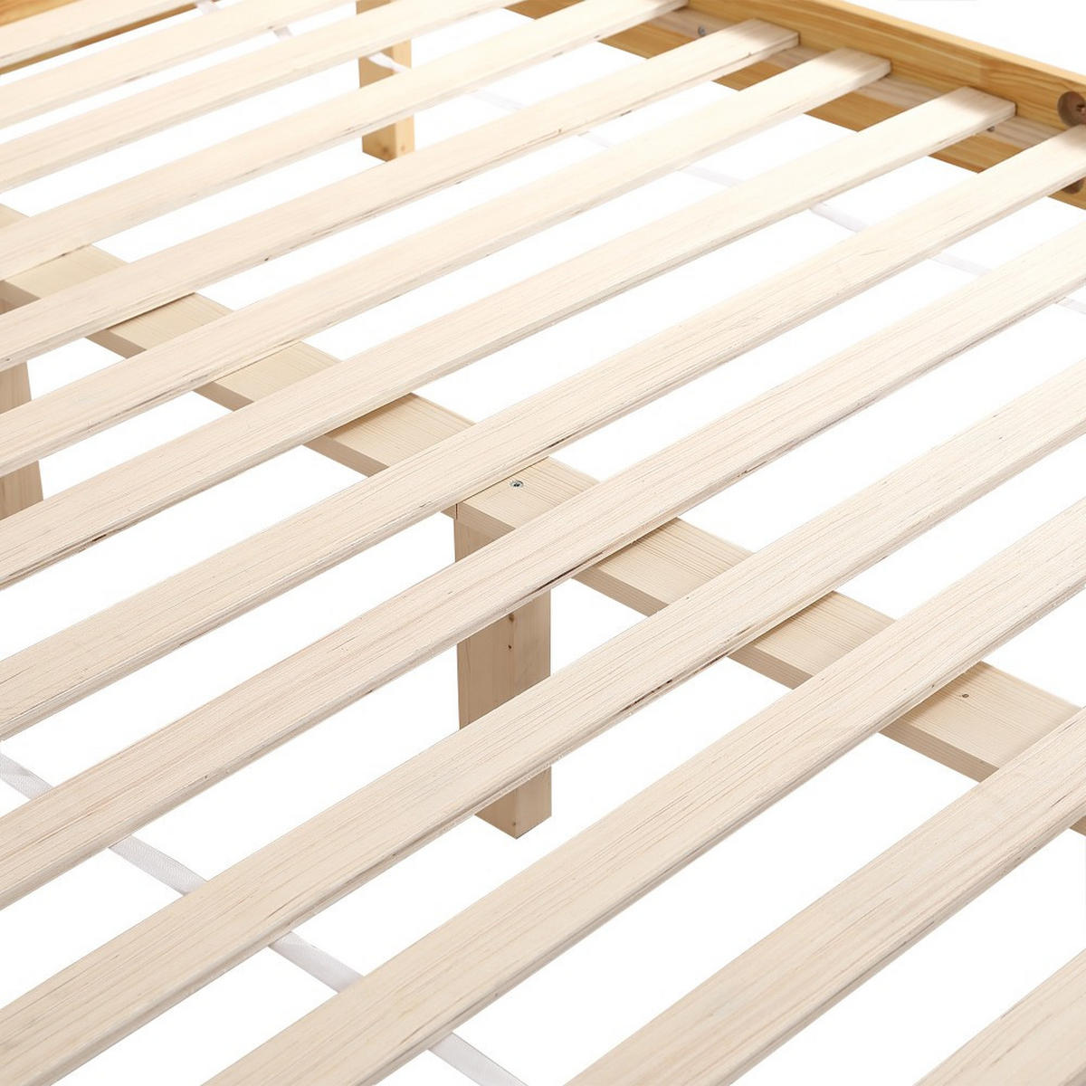 JUGENDBETT 160X200cm in Natur Wood - Naturfarben, Holz (160/200cm) - KOMHTOM