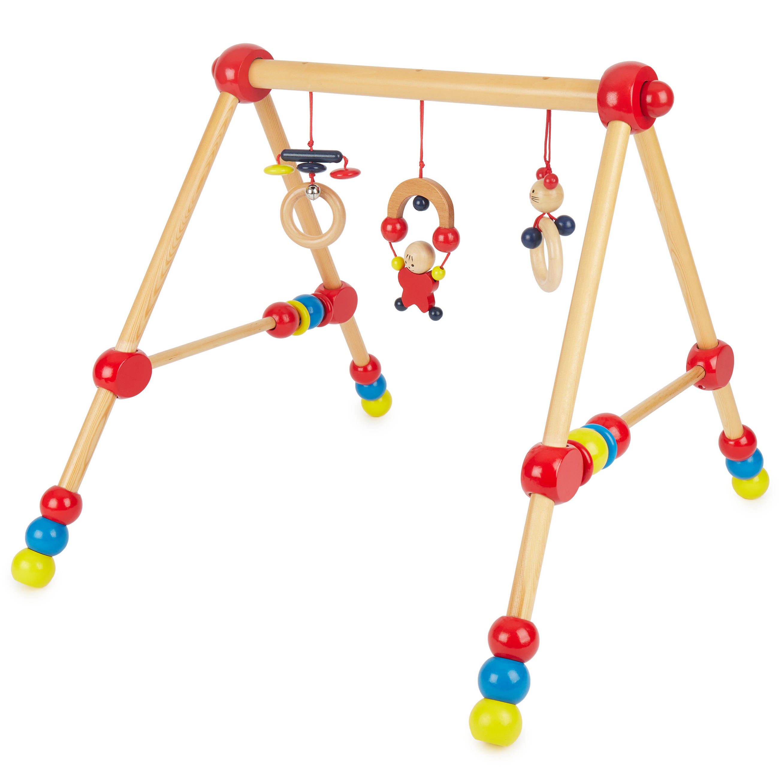 SPIELBOGEN aus Holz - Rot, Holz (64/54cm) - Bieco Spielwaren
