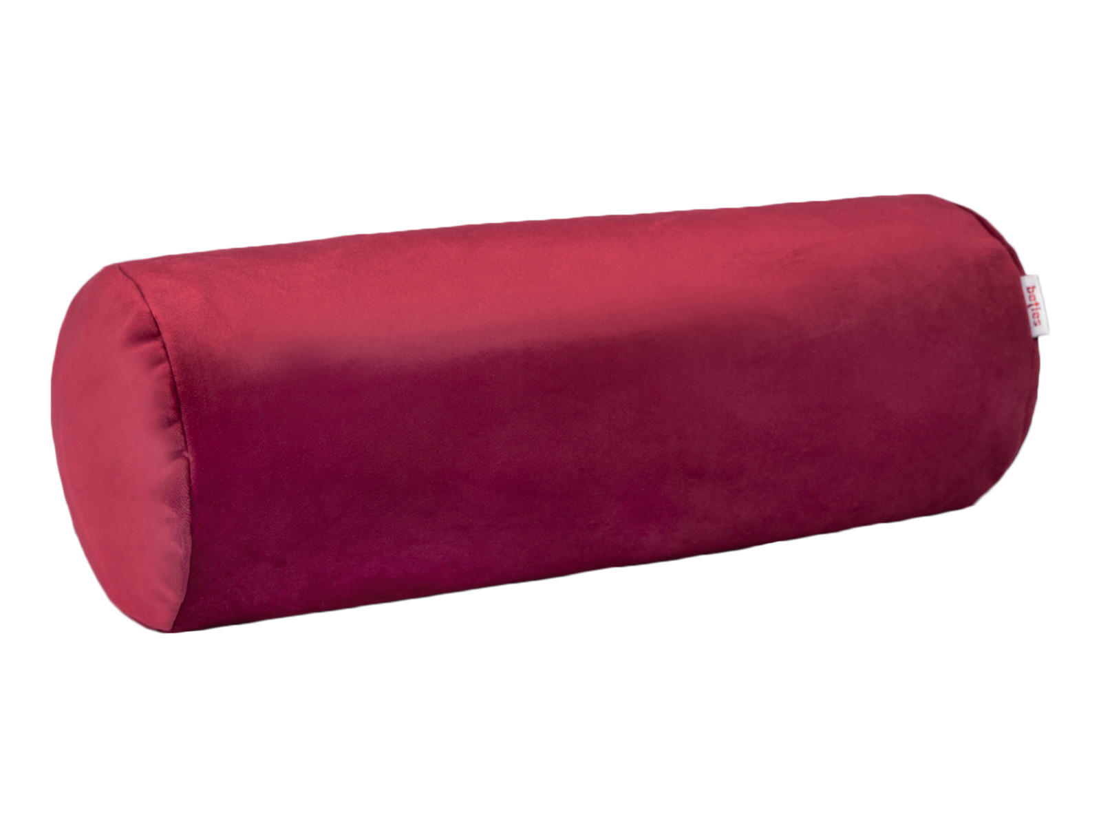 NACKENROLLENHÜLLE Samt&Sonders karmin-rot 40/15 cm - Rot, Textil (15/40cm) - beties Heimtextil