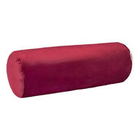 NACKENROLLENHÜLLE Samt&Sonders karmin-rot 40/15 cm - Rot, Textil (15/40cm) - beties Heimtextil