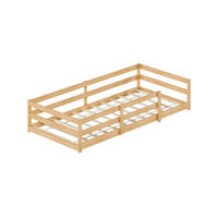 KINDERBETT 90/200 cm in Natur - Naturfarben, Holz/Holzwerkstoff (90/200cm) - WISHDOR