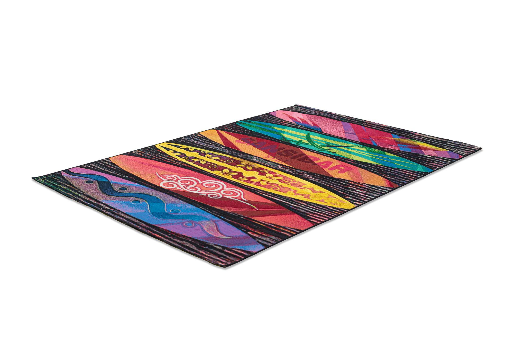 Thumbnail - Sansibar Sylt Outdoorteppich, Mehrfarbig, Textil, Sport, Rechteckig, 240x340 cm, Oeko-Tex®, für Fußbodenheizung geeignet...