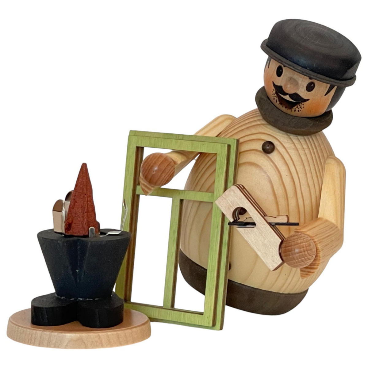 RAUCHMANN Max als Tischler 16 cm - Multicolor, Holz (10/16/10cm)