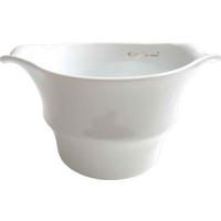 MÜSLISCHALE weiß - Multicolor/Weiß, Keramik (12/16/9cm) - Luigi Colani Porzellan