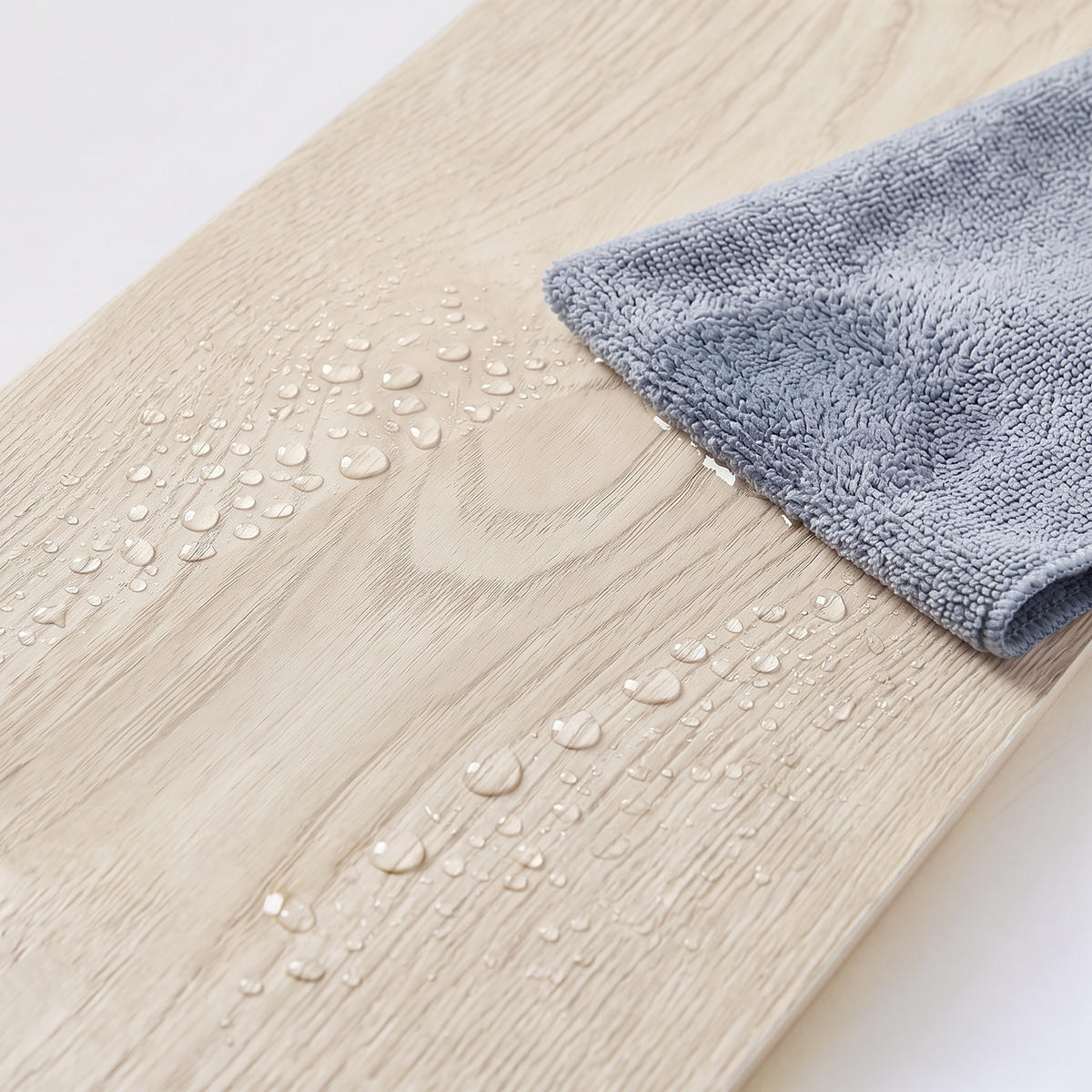 VINYLBODEN Eiche gewaschen 36er-Set selbstklebend - Creme, Kunststoff (91.4/15.2/0.2cm) - Relaxdays