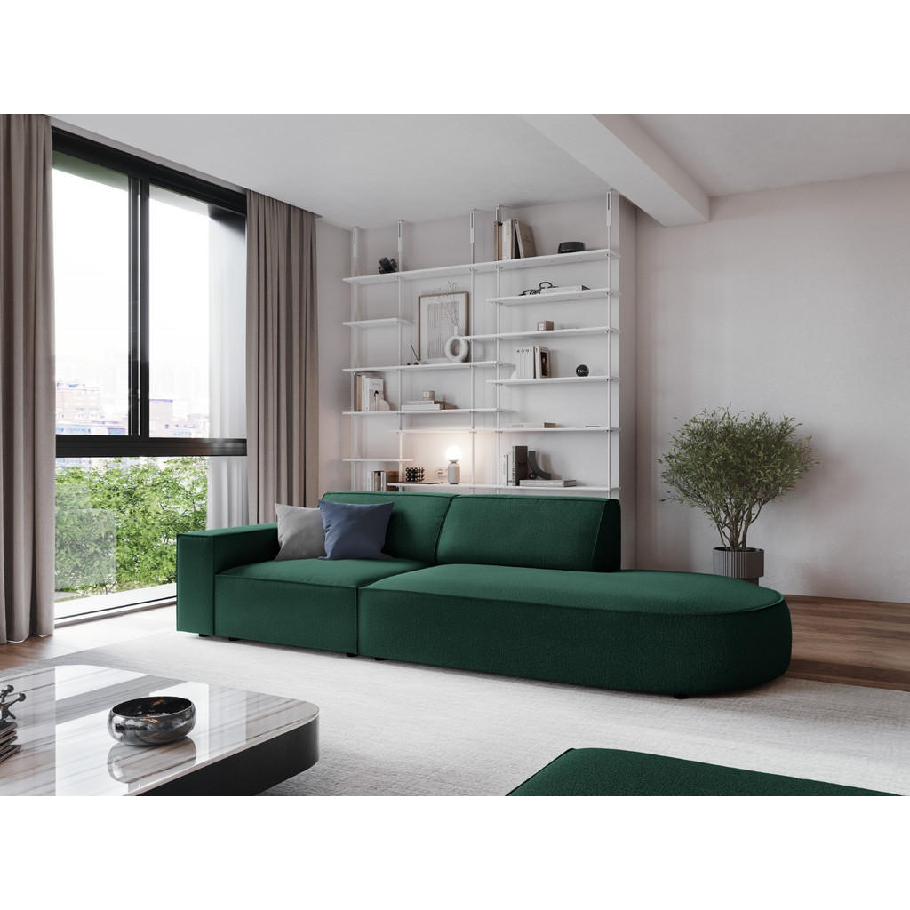 Thumbnail - Micadoni Rechtes-Sofa, Grün, Textil, 3-Sitzer, 102x70x262 cm, Hergestellt in Europa, Wohnzimmer, Sofas & Couches, Sofas,...