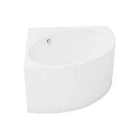 BADEWANNE (Standard) - 1 -Sitzer - Acryl - weiß - COBITIS - Weiß, Kunststoff (120/63/120cm) - Vente-Unique