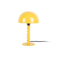 TISCHLAMPE Prisa 25/25/39 cm - Gelb, Metall (25/25/39cm) - Leitmotiv