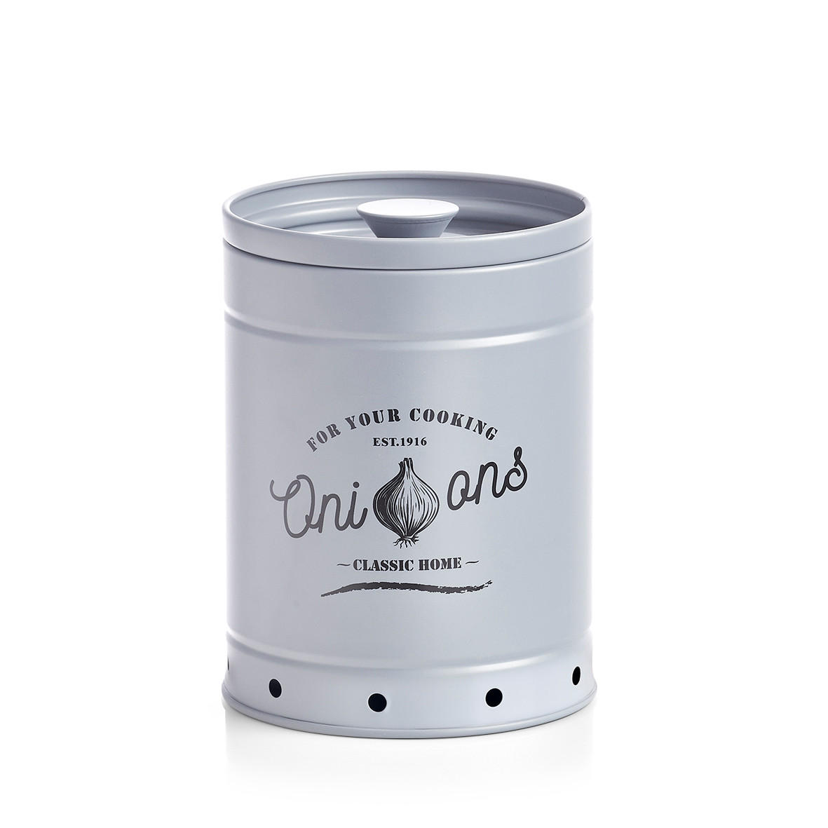 Zeller Present Vorratsdose Grau 13.7x18.4x13.7 cm
