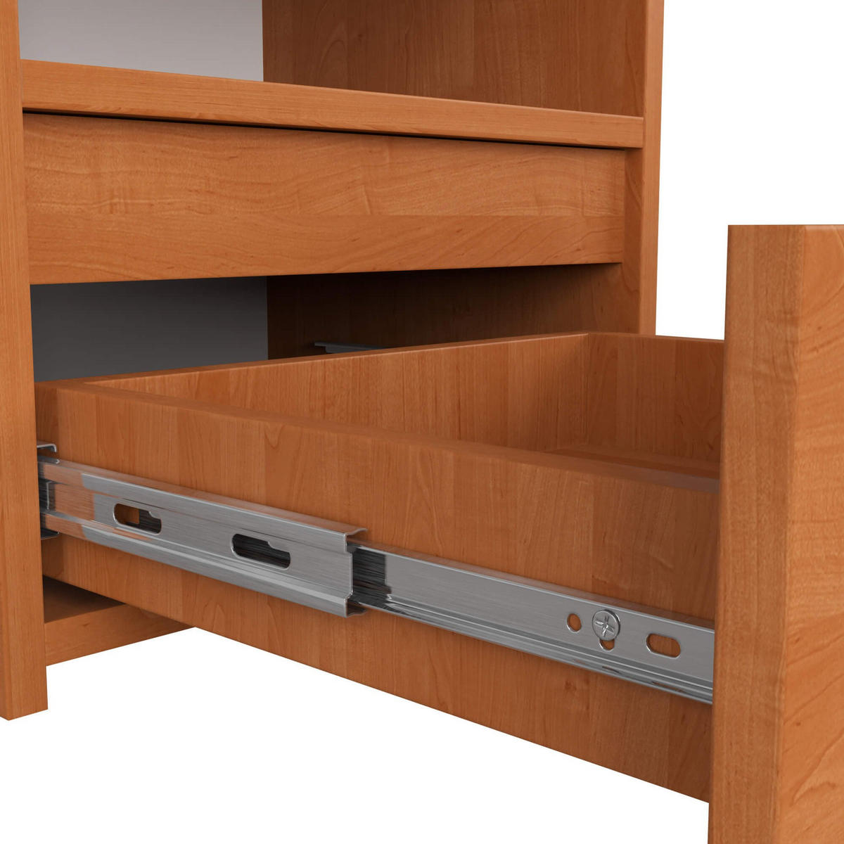 NACHTSCHRANK CL1, Erle, 40x35x40 cm - Erlefarben, Holz (40/40/35cm) - Milordbikes