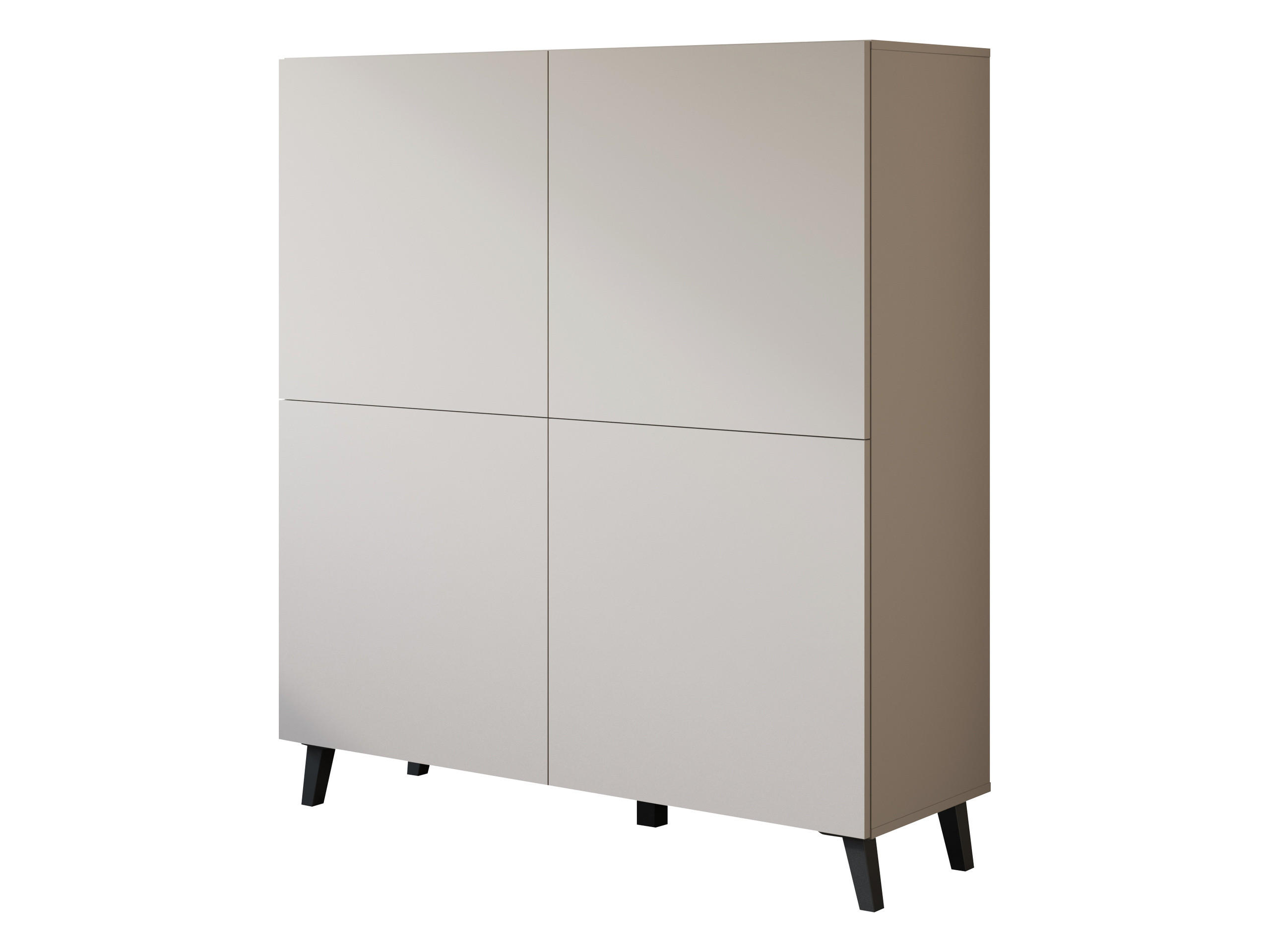 Mirjan24 Highboard Kaschmir 120x130x39 cm