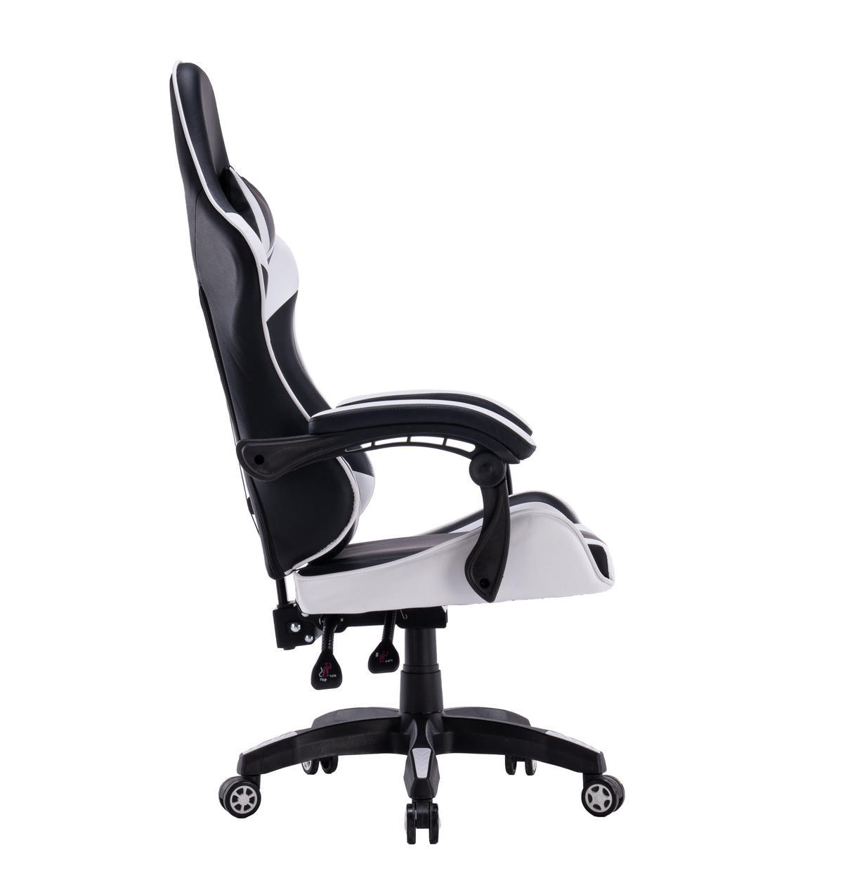 GAMING-DREHSTUHL REMUS WEISS - Weiß, Holzwerkstoff (66/125/62cm) - CDF