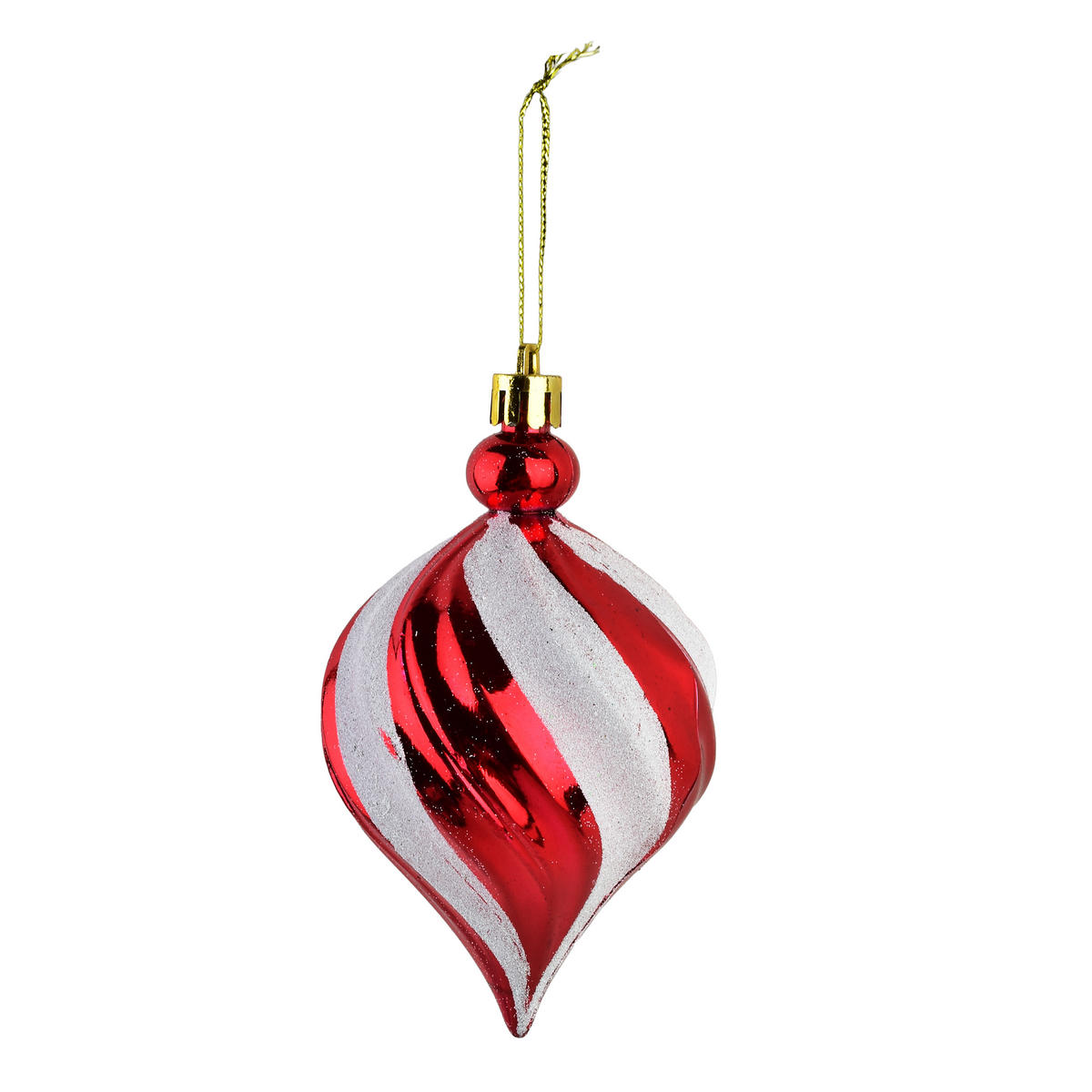 CHRISTBAUMKUGEL Santa Lila 5er Set Rot 7x7x12 cm Kunststoff - Rot, Kunststoff (7/12/7cm) - Mondex