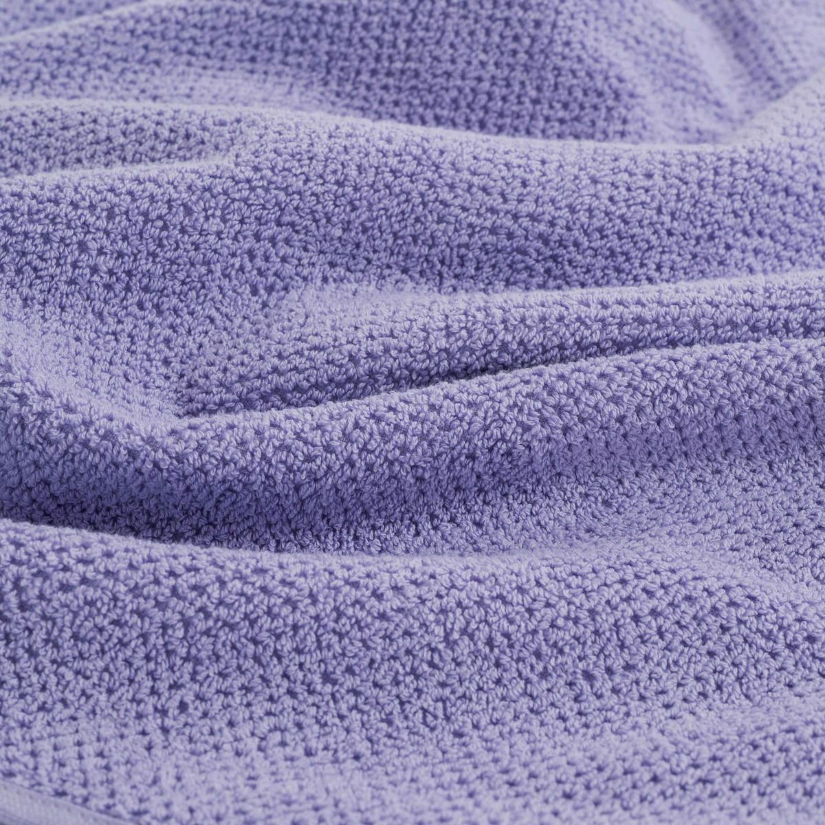 HANDTUCH 2er Set Spa Lavendel - Flieder, Textil (50/100cm) - Herzbach Home