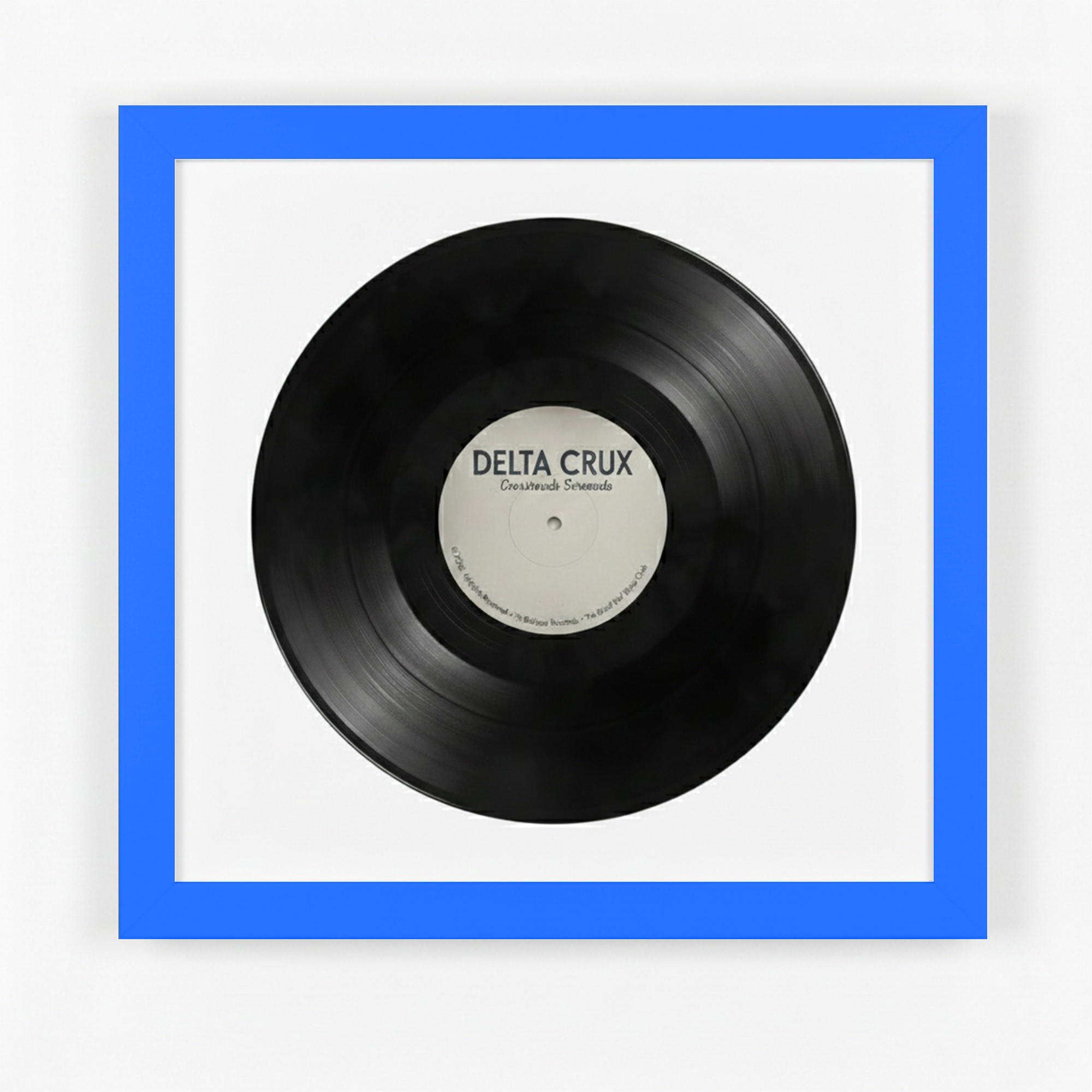 VINYL BILDERRAHMEN 40/40 2er Set - Blau, Holz (40/40cm) - K-Möbel