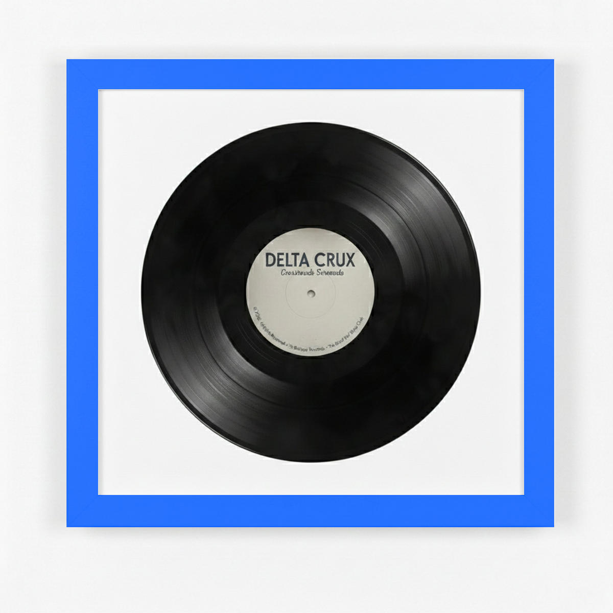 VINYL BILDERRAHMEN 40/40 2er Set - Blau, Holz (40/40cm) - K-Möbel