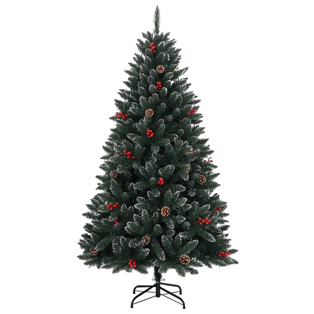 vidaXL Weihnachtsbaum Grün 210 cm