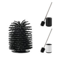 ERSATZ-BÜRSTENKOPF BARBENA, schwarz, TPR-Kunststoff - Schwarz, Kunststoff (6.5/8cm) - bremermann
