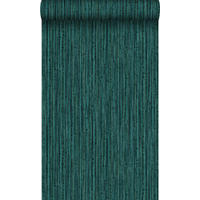 TAPETE Bambusmuster 53 cm x 10.05 m - Grün, Papier (53/1000cm) - Origin Wallcoverings