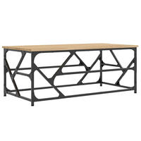 COUCHTISCH Sonoma-Eiche 100x50x40 cm Holzwerkstoff - Braun, Holzwerkstoff (50/100/40cm) - furnicato