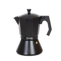 KAFFEEMASCHINE Mia Mokka schwarz 15/26 cm - Schwarz, Metall (15/19/26cm) - Homla