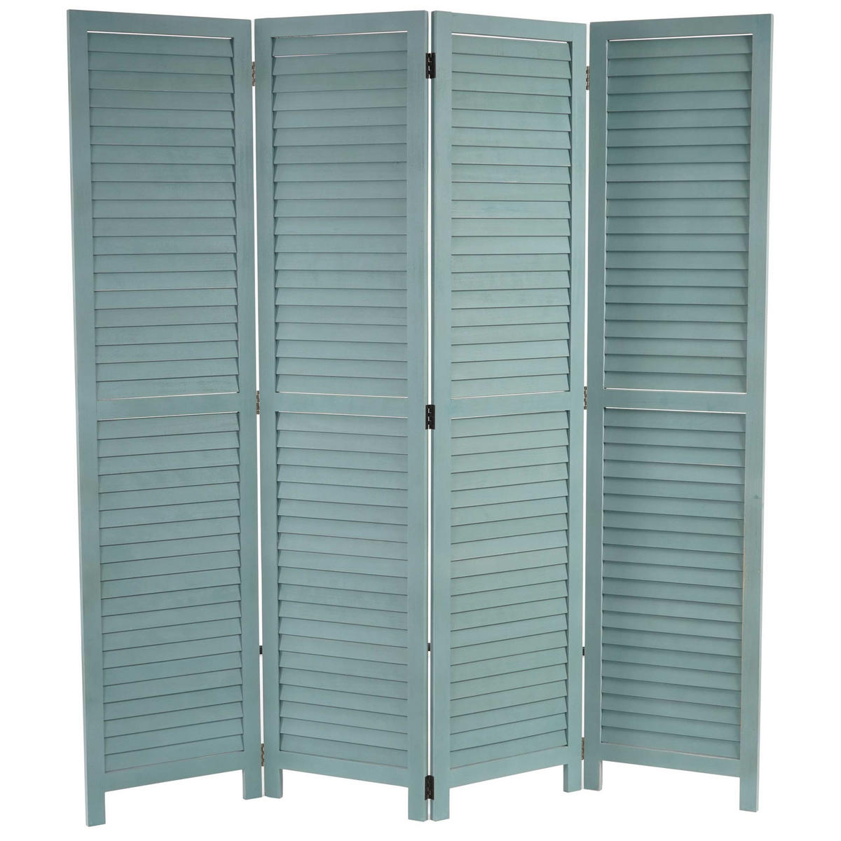 PARAVENT Grün - Grün, Holz (160/170/2cm) - MCW