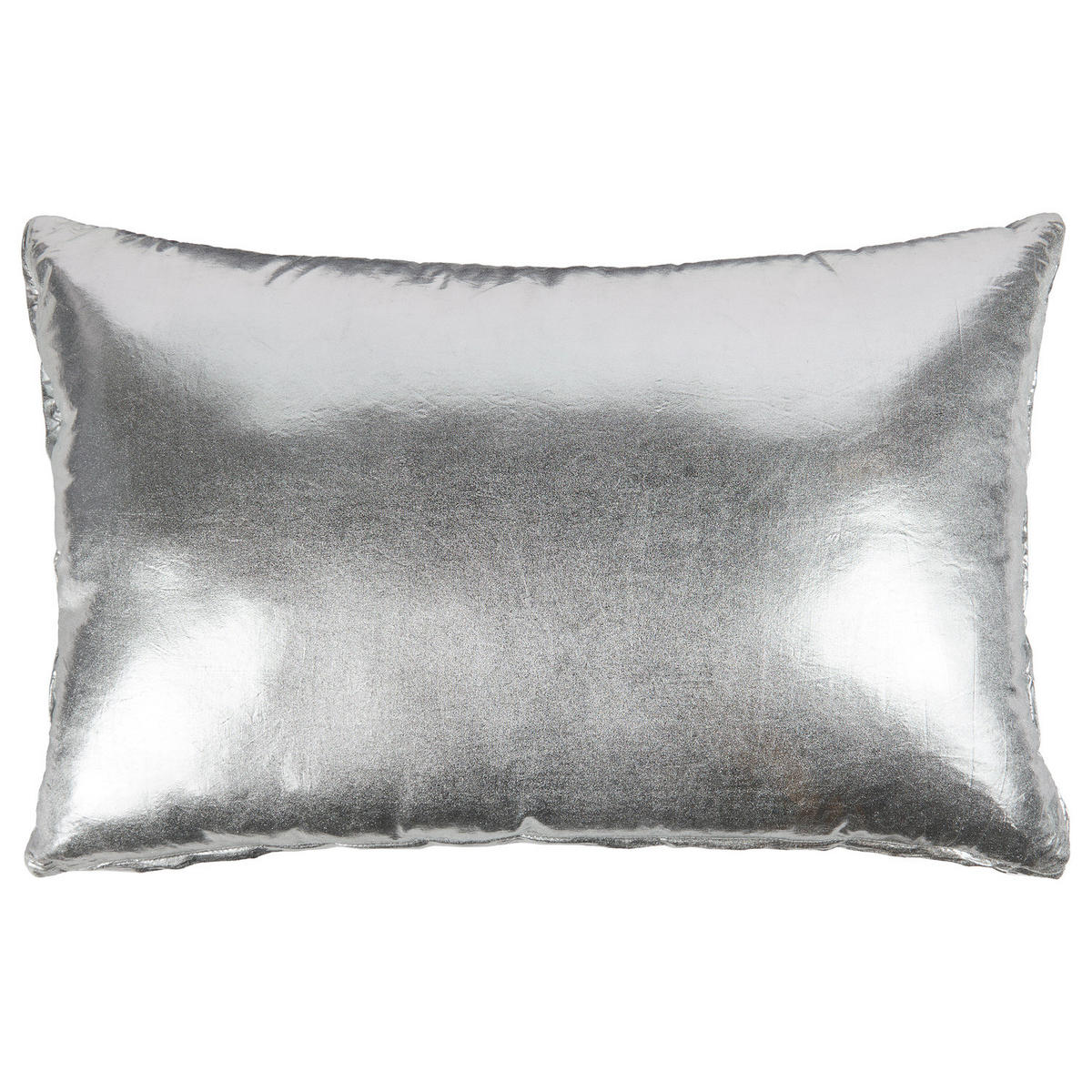 KISSEN Stardust mit Raffung - Silberfarben, Textil (40/60cm) - Butlers