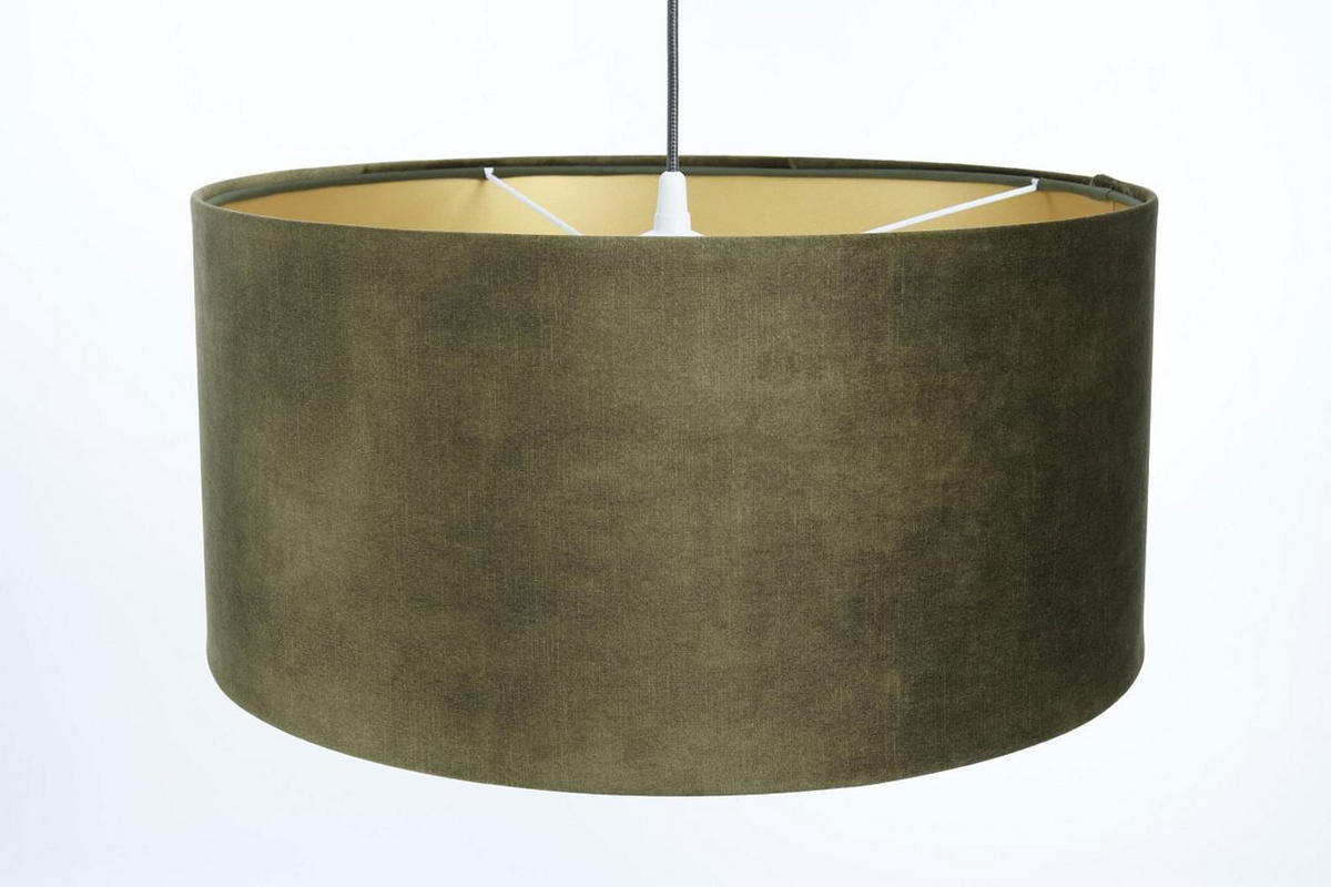 HÄNGELEUCHTE Gold 40/20 cm - Beige/Goldfarben, Kunststoff (40/0.4/20cm) - ONZENO