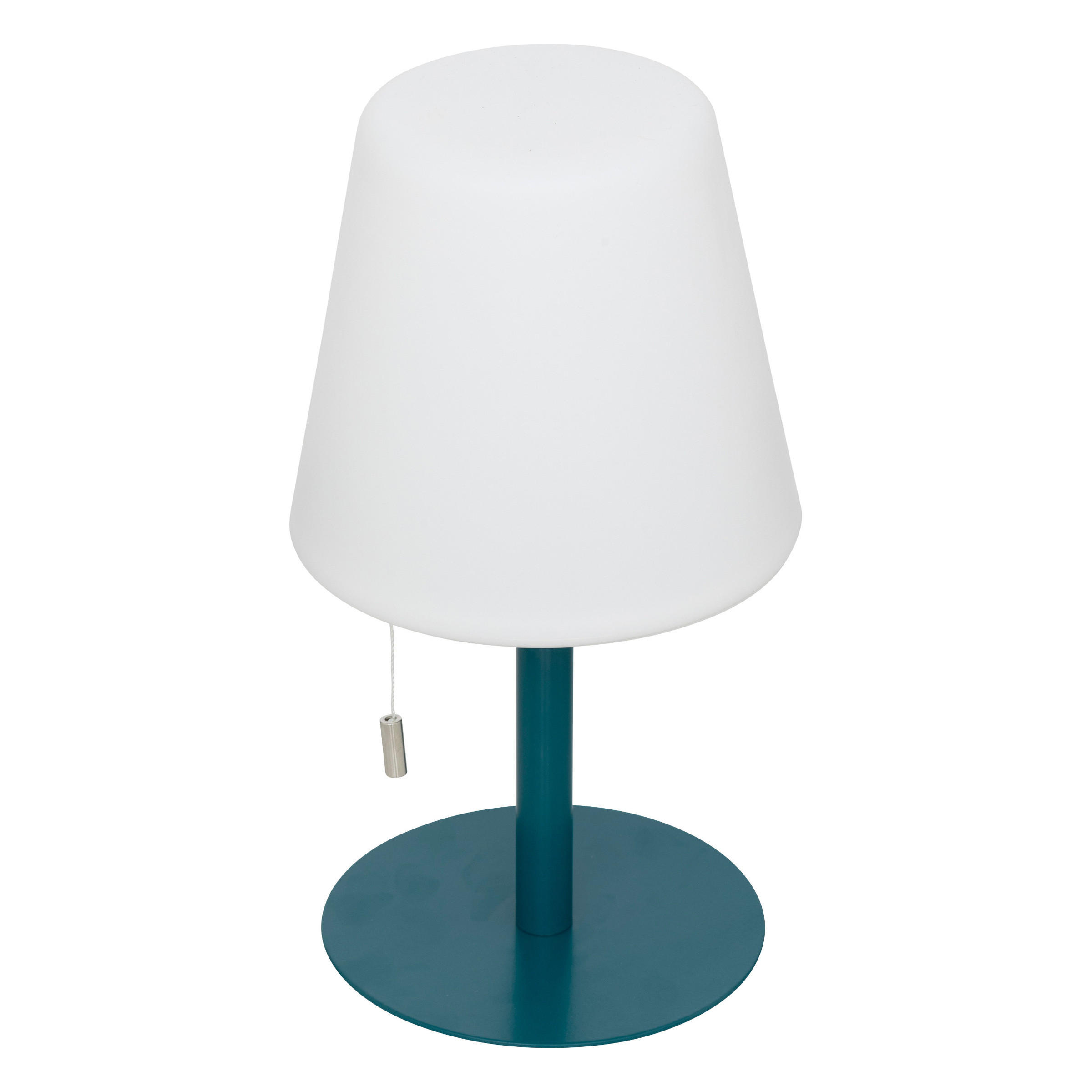 TISCHLAMPE Zack 30 cm - Blau, Metall (16/16/30cm) - Atmosphera Createur d´interieur