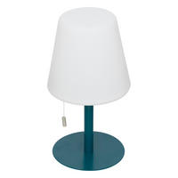 TISCHLAMPE Zack 30 cm - Blau, Metall (16/16/30cm) - Atmosphera Createur d´interieur