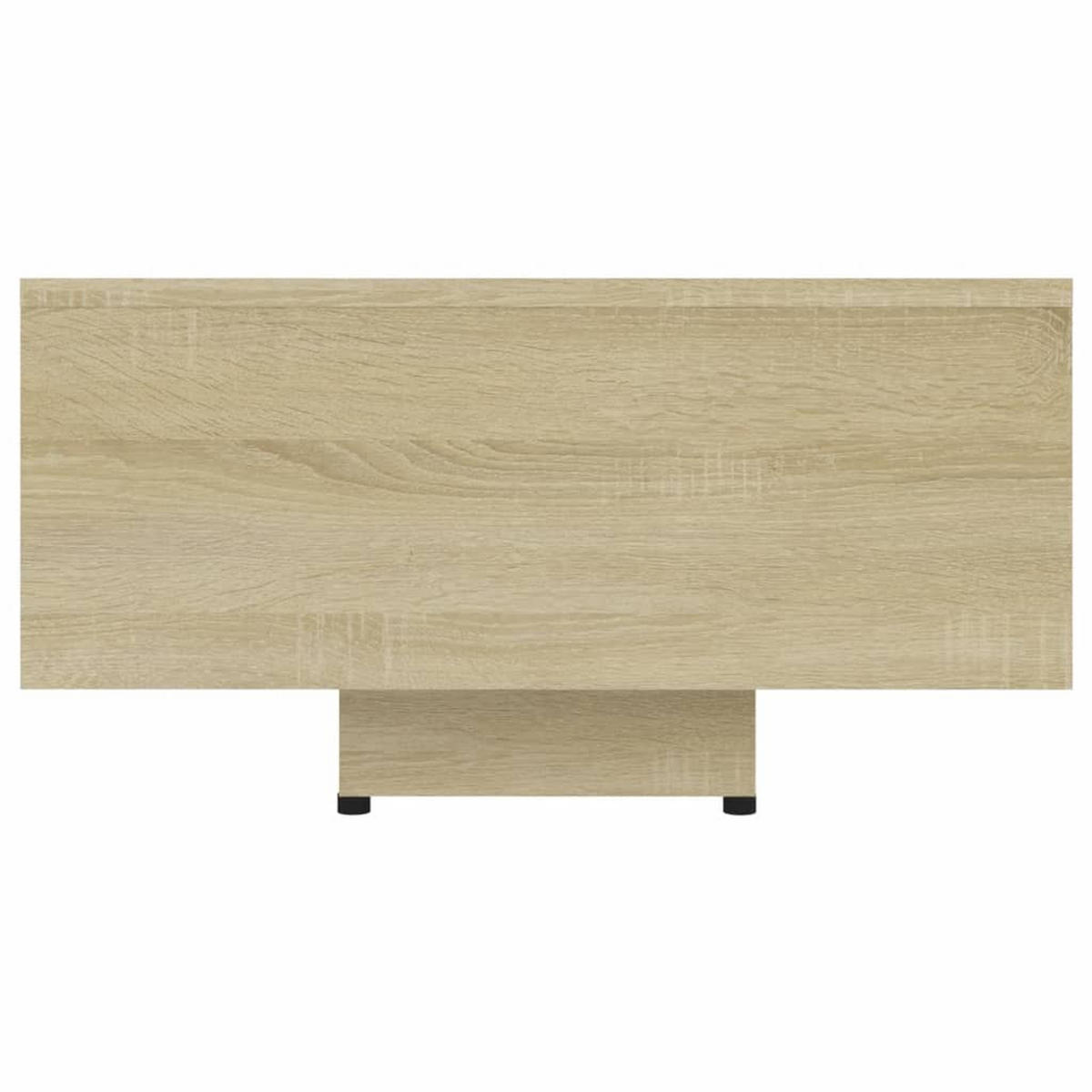 COUCHTISCH Sonoma-Eiche 85x55x31 cm Holzwerkstoff - Hellbraun, Holzwerkstoff (85/55/31cm) - furnicato