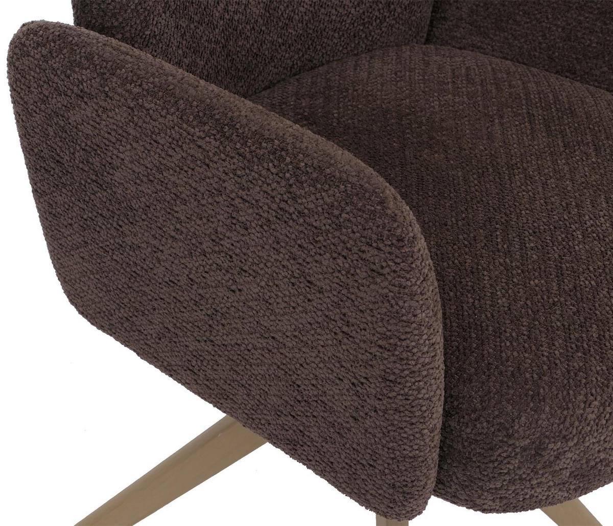 ESSZIMMERSTUHL Dunkelbraun - Dunkelbraun, Textil (63/92/58cm) - MCW