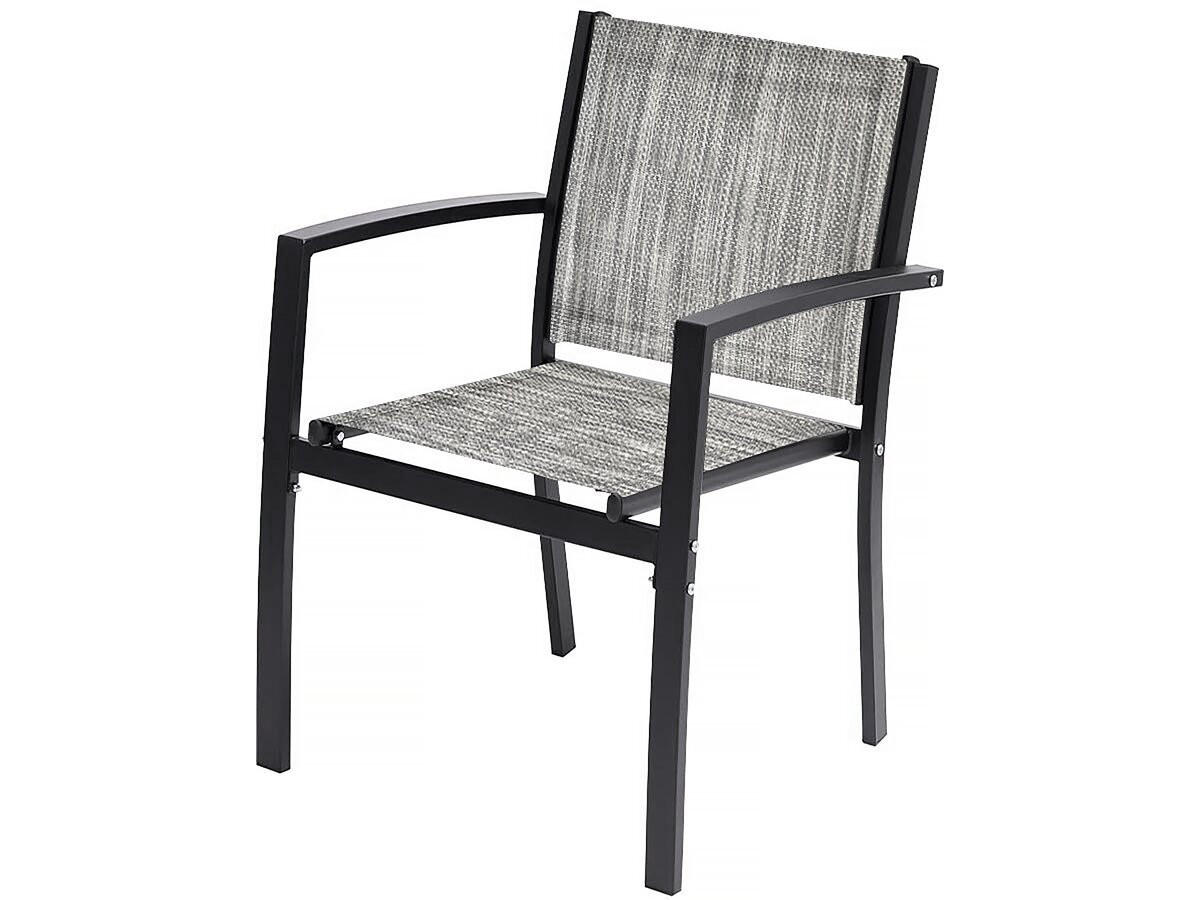 GARTENSITZGRUPPE lino Grau - Grau, Metall - Habitat Garten